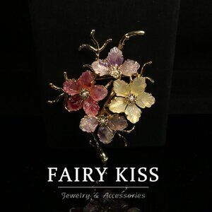 Oversized Statement Brooch | Large 3.5" Vintage Style